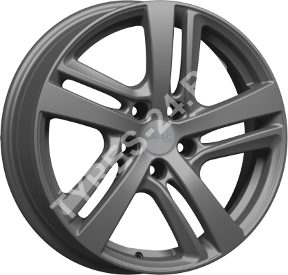 ДискSKADСеул6.5JxR17 PCD5x114.3 ET48 DIA67.1,серый