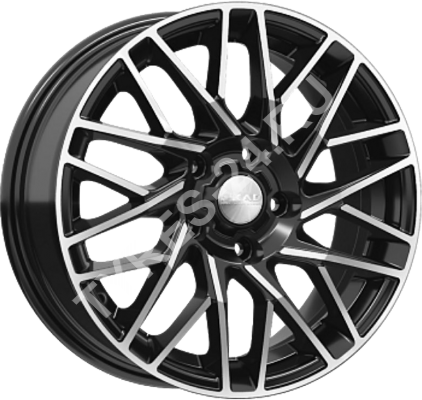 ДискSKADСиена6.5JxR16 PCD5x114.3 ET45 DIA67.1,чёрный