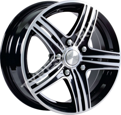 ДискSKADСити6JxR15 PCD5x100 ET38 DIA67.1,чёрный