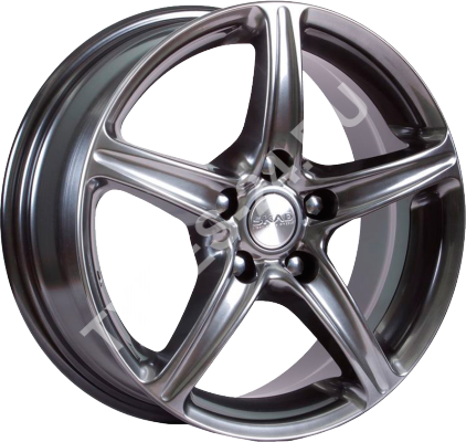 Диск SKAD Слалом 6JxR16 PCD5x114.3 ET38 DIA67, серый