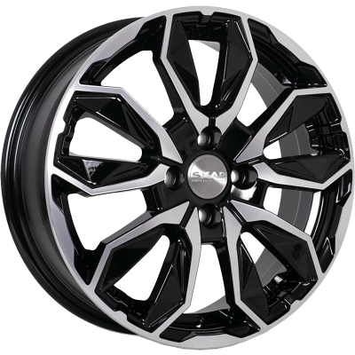 ДискSKADСочи6JxR16 PCD4x100 ET50 DIA60.1,чёрный