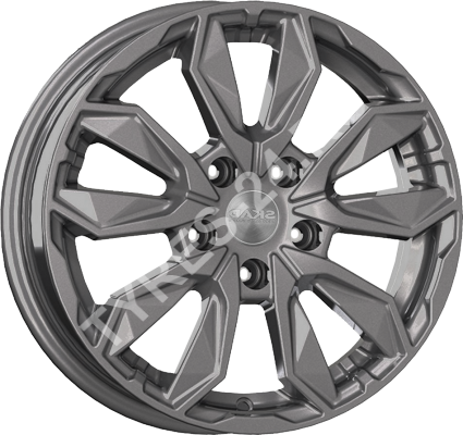 ДискSKADСочи6JxR16 PCD5x114.3 ET43 DIA67.1,серый