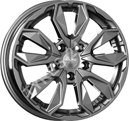 ДискSKADСочи6JxR16 PCD4x100 ET41 DIA60.1,серый