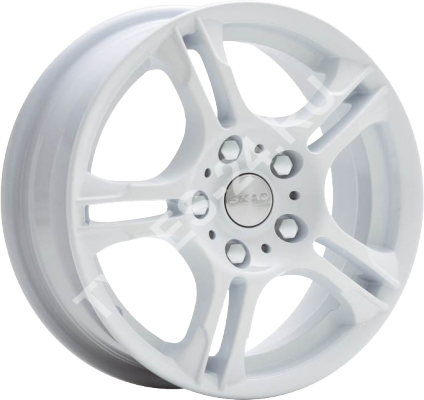 ДискSKADСтар6JxR15 PCD4x100 ET45 DIA54,серебристый