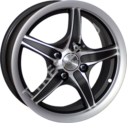 ДискSKADСтинг5.5JxR14 PCD4x100 ET38 DIA67.1,серебристый