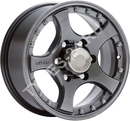 ДискSKADТитан7JxR16 PCD5x139.7 ET35 DIA109.7,серый