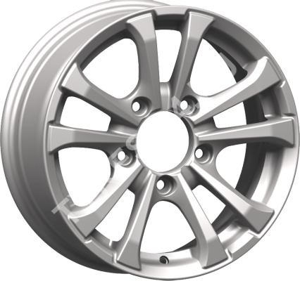 ДискSKADТундра6.5JxR16 PCD5x139.7 ET40 DIA98.5,чёрный