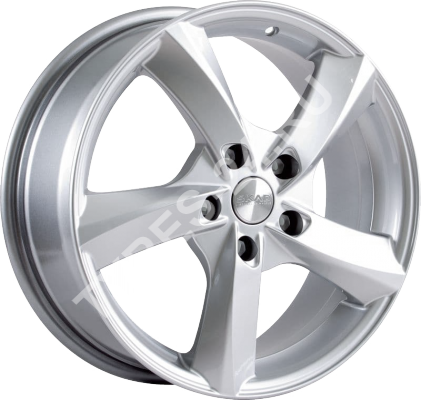 ДискSKADУльтра7JxR17 PCD5x110 ET35 DIA65.1,серебристый