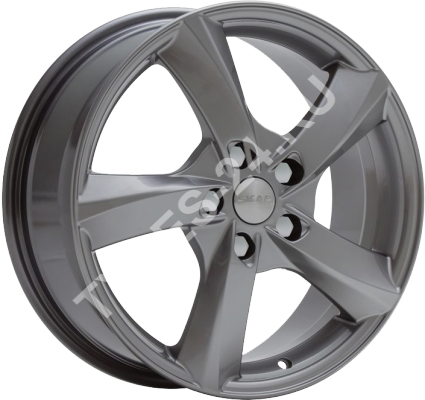 ДискSKADУльтра7JxR17 PCD5x114 ET41 DIA67,серый