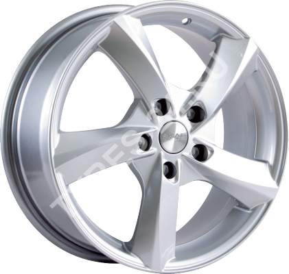 ДискSKADУльтра8JxR18 PCD5x108 ET45 DIA63.4,серебристый