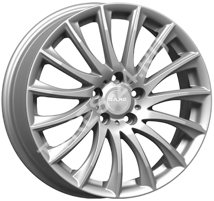 ДискSKADВаленсия7JxR18 PCD5x114.3 ET37 DIA66.6,чёрный