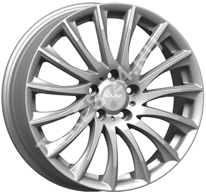ДискSKADВаленсия7JxR18 PCD5x114.3 ET37 DIA66.6,чёрный