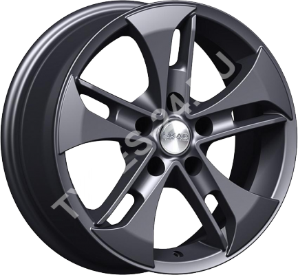 ДискSKADВенеция6JxR16 PCD5x105 ET39 DIA56,серый