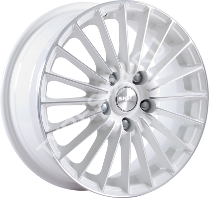 ДискSKADВеритас6JxR15 PCD4x98 ET38 DIA58.6,белый
