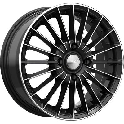ДискSKADВеритас6JxR15 PCD5x114.3 ET45 DIA67.1,чёрный