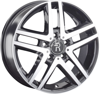 ДискSkodaSK1108JxR18 PCD5x112 ET44 DIA57.1,серебристый