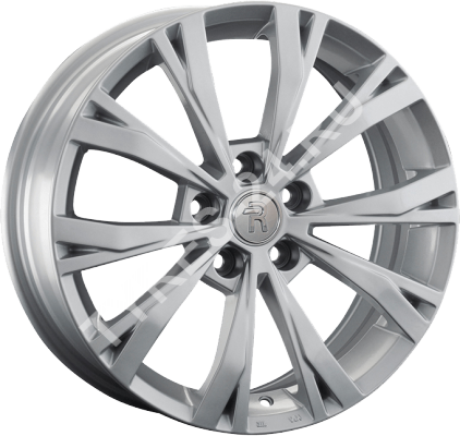 ДискSkodaSK1227JxR17 PCD5x112 ET49 DIA57.1,серебристый