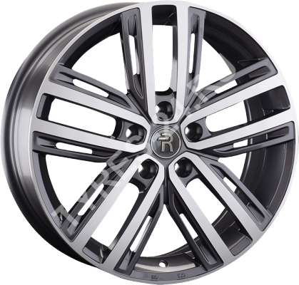 ДискSkodaSK1438JxR18 PCD5x112 ET43 DIA57.1,серый