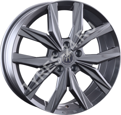 ДискSkodaSK1458JxR18 PCD5x112 ET43 DIA57.1,серый