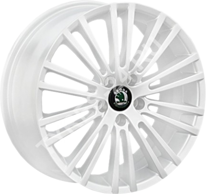 ДискSkodaSK147JxR16 PCD5x112 ET41 DIA57.1,серебристый