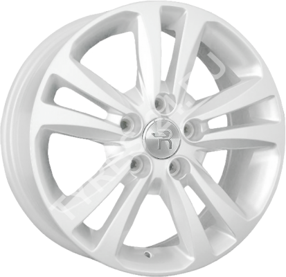 ДискSkodaSK1526.5JxR16 PCD5x112 ET43 DIA57.1,белый