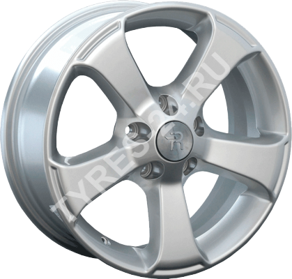 ДискSkodaSK1536.5JxR16 PCD5x112 ET41 DIA57.1,серебристый