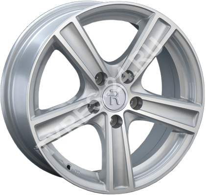 ДискSkodaSK1657JxR17 PCD5x112 ET45 DIA57.1,серебристый