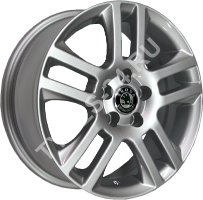 ДискSkodaSK26JxR15 PCD5x112 ET47 DIA57.1,белый