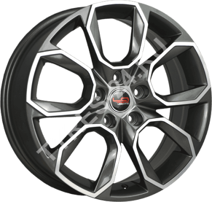 ДискSkodaSK516 Concept7JxR17 PCD5x112 ET40 DIA57.1,серый