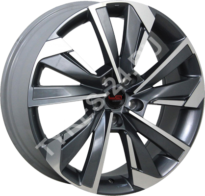 ДискSkodaSK530 Concept7JxR17 PCD5x112 ET40 DIA57.1,серый