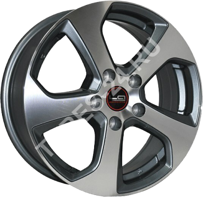 ДискSkodaSK997.5JxR17 PCD5x112 ET46 DIA57.1,серый