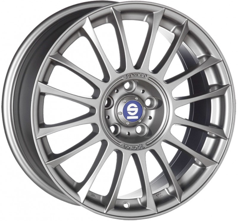 ДискSparcoPista8JxR17 PCD5x112 ET48 DIA73.1,серебристый