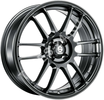 Диск Sparco Tarmac 8JxR17 PCD5x120 ET45 DIA72.6, серый