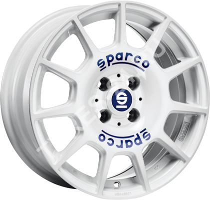 ДискSparcoTerra7JxR16 PCD5x112 ET35 DIA73.1,белый