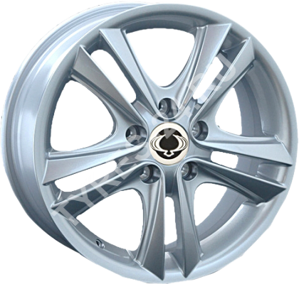 ДискSsangYongSNG136.5JxR16 PCD5x112 ET39.5 DIA66.6,серебристый