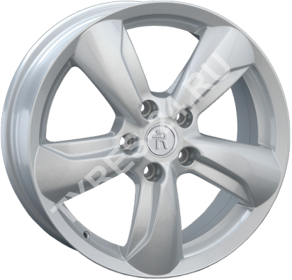 ДискSubaruSB1027JxR17 PCD5x114.3 ET48 DIA56.1,серебристый