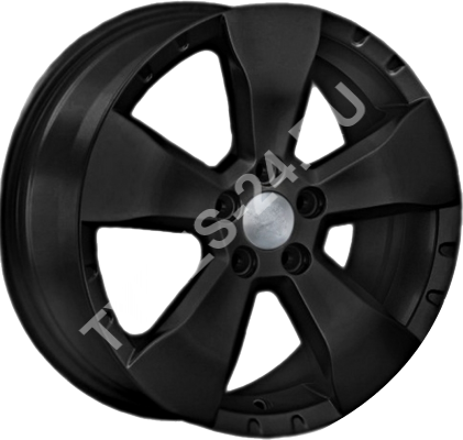 ДискSubaruSB187JxR17 PCD5x100 ET55 DIA56.1,чёрный