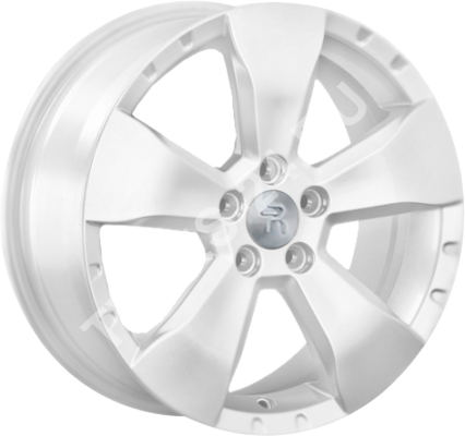 ДискSubaruSB187JxR17 PCD5x100 ET48 DIA56.1,белый