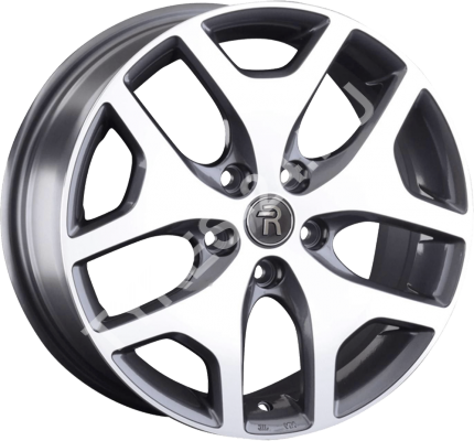 ДискSubaruSB437JxR17 PCD5x114.3 ET48 DIA56.1,серебристый