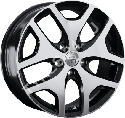 Диск Subaru SB43 7JxR17 PCD5x114.3 ET48 DIA56.1, чёрный