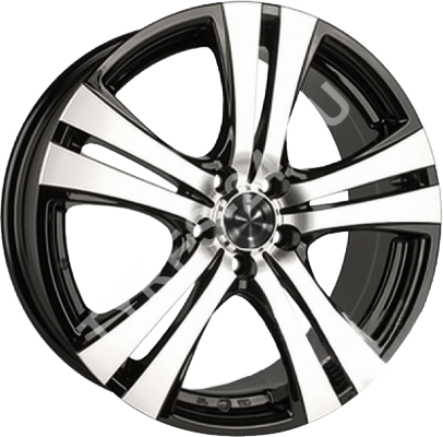 ДискSuzukiSu37H7JxR17 PCD5x100 ET55 DIA56.1,чёрный