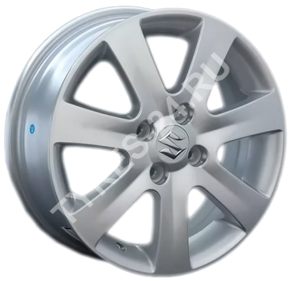 ДискSuzukiSZ135JxR15 PCD4x100 ET50 DIA54,серебристый