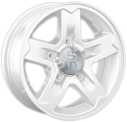 ДискSuzukiSZ25.5JxR15 PCD5x139.7 ET5 DIA108.1,белый