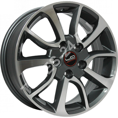 ДискSuzukiSZ456JxR16 PCD5x114.3 ET50 DIA60.1,серый
