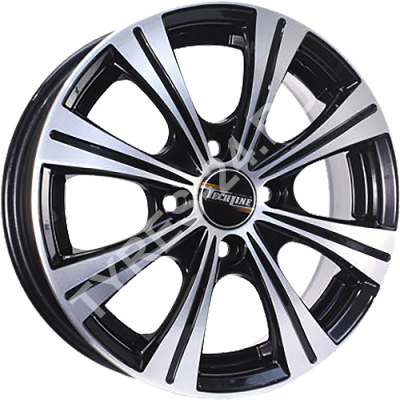 ДискTech Line4235.5JxR14 PCD4x100 ET49 DIA56.6,чёрный