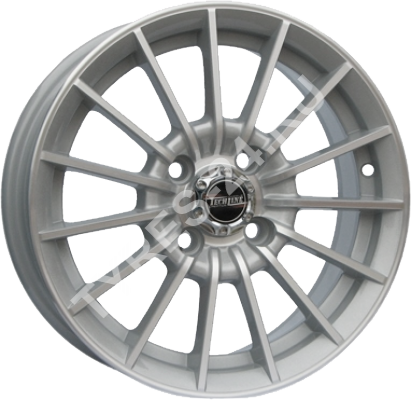 ДискTech Line5326JxR15 PCD4x108 ET45 DIA63.4,серебристый