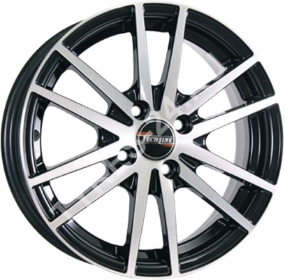 ДискTech Line5356JxR15 PCD5x100 ET45 DIA57.1,чёрный