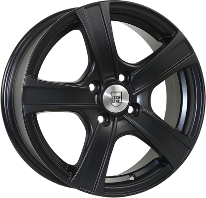 ДискTech Line5396JxR15 PCD4x100 ET50 DIA60.1,чёрный