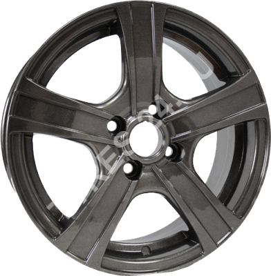 ДискTech Line5396JxR15 PCD5x100 ET38 DIA57.1,серый