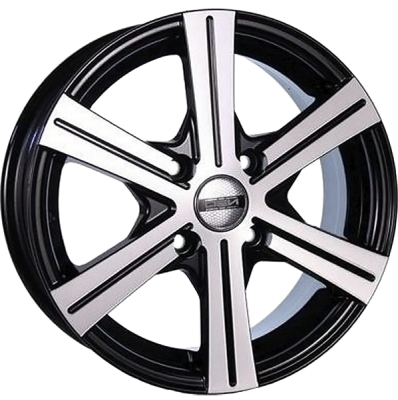 ДискTech Line5446JxR15 PCD5x100 ET38 DIA57.1,чёрный